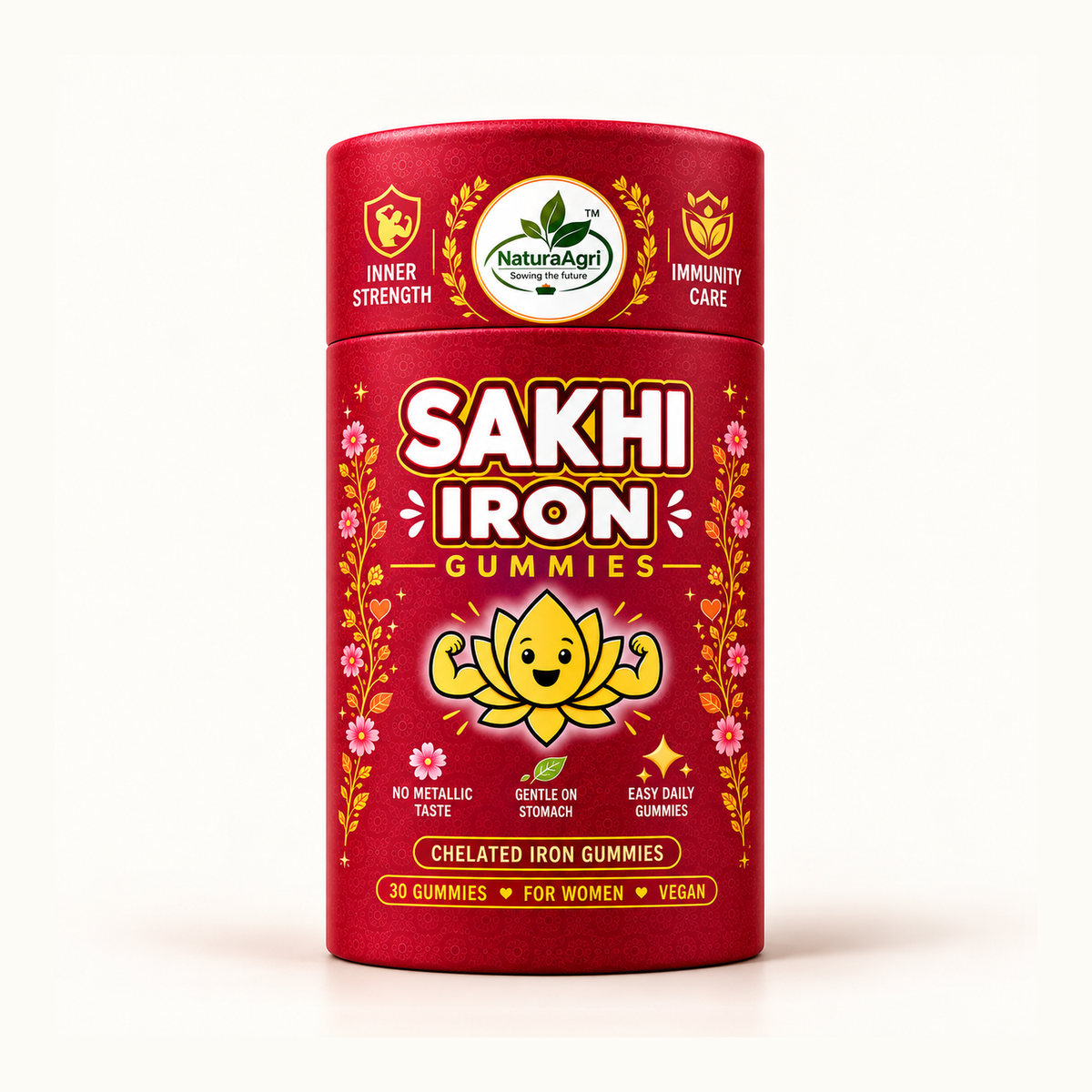 Sakhi Iron Gummies | Chelated Iron