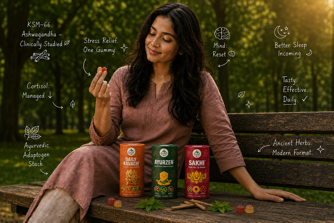 Ashwagandha Gummies Benefits: Stress Relief, Energy & Better Sleep
