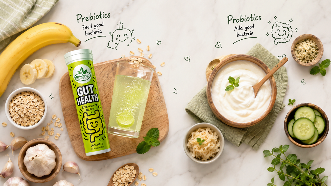 Probiotics vs Prebiotics: What's the Difference and Why You Need Both