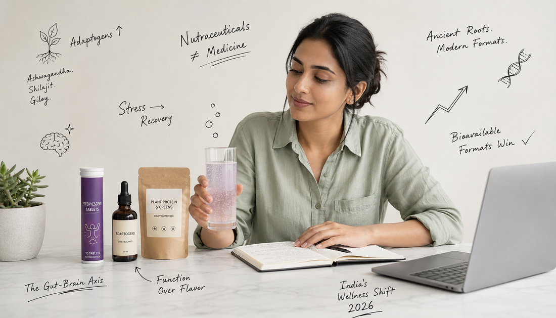 Functional Wellness Trends India 2026: Adaptogens, Nutraceuticals & More