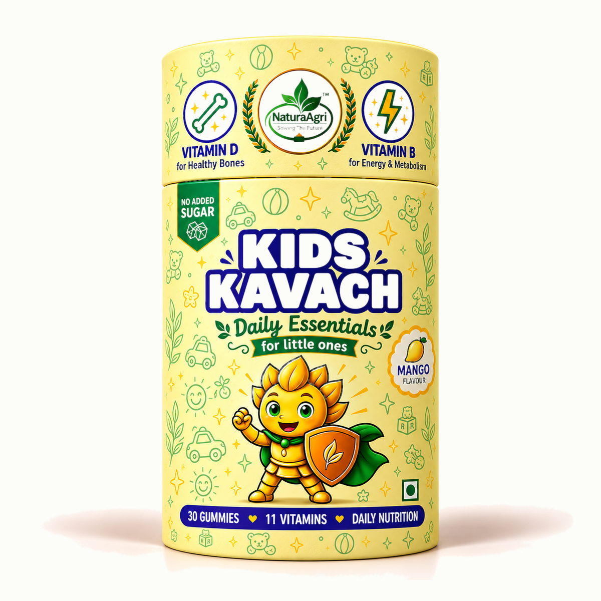 Kids Kavach Gummies | Daily Essentials with 11 Vitamins
