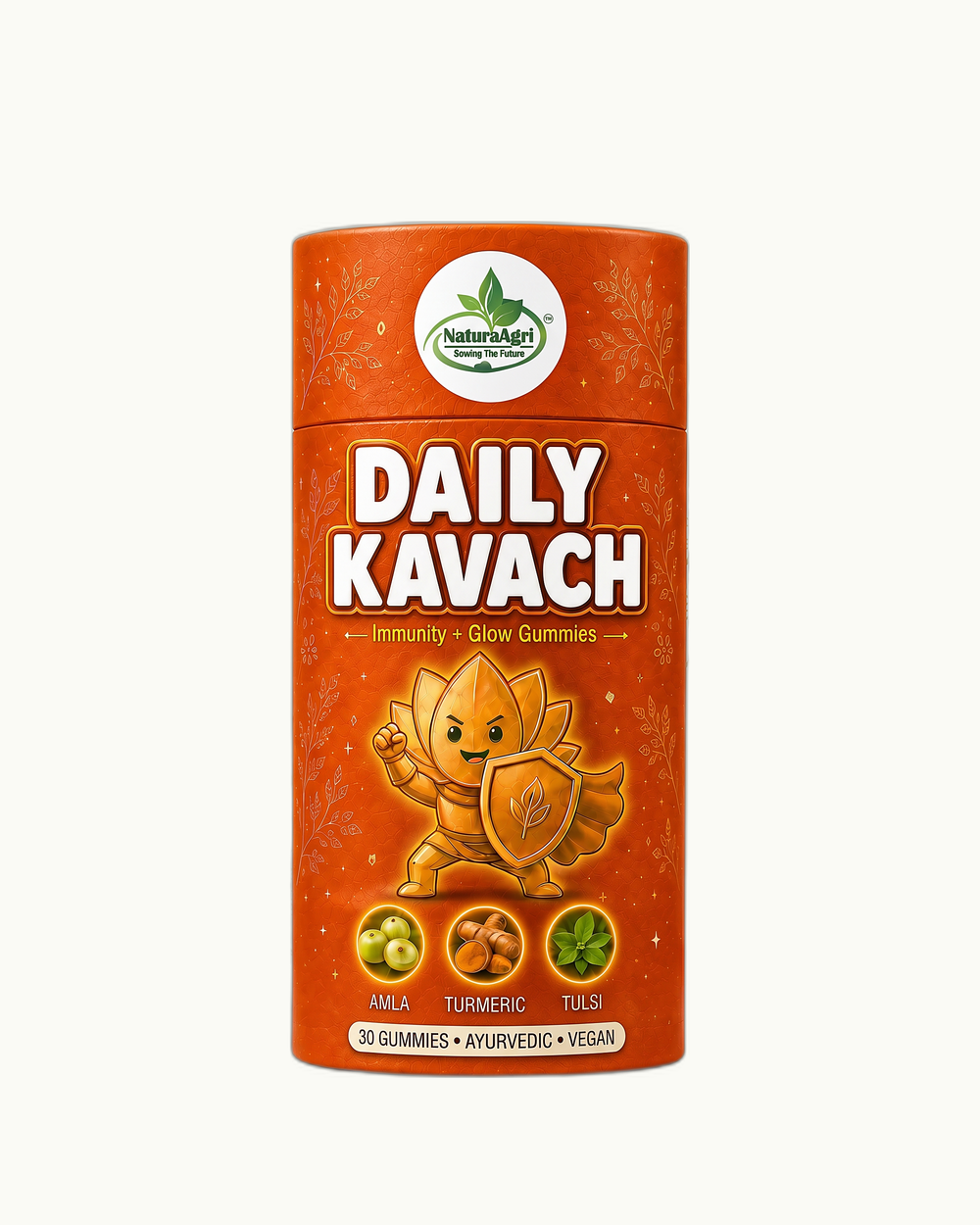 Daily Kavach Gummies | Amla + Giloy + Turmeric + Tulsi