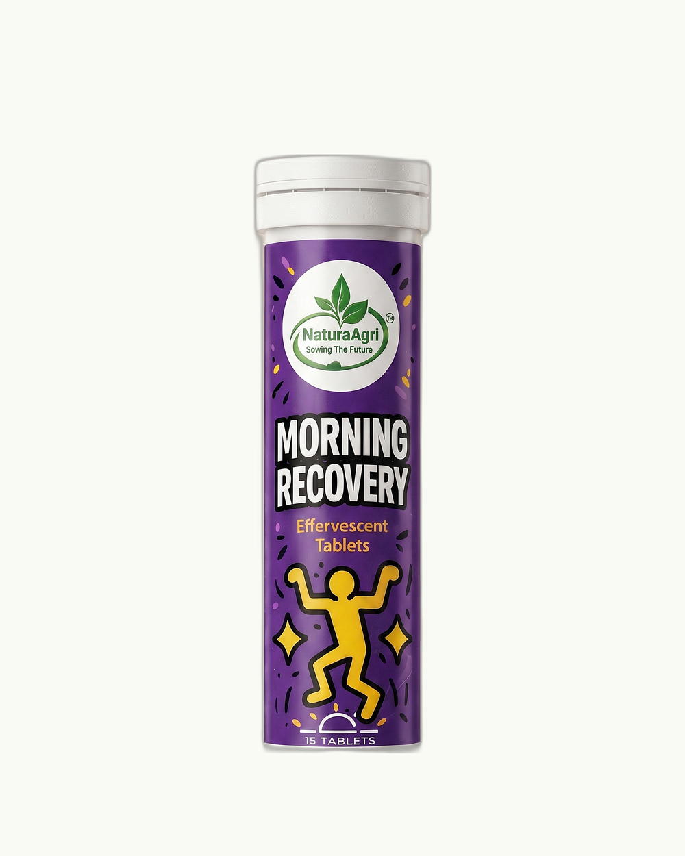 Morning Recovery Effervescent Tablets | Amla + Electrolyte with B complex