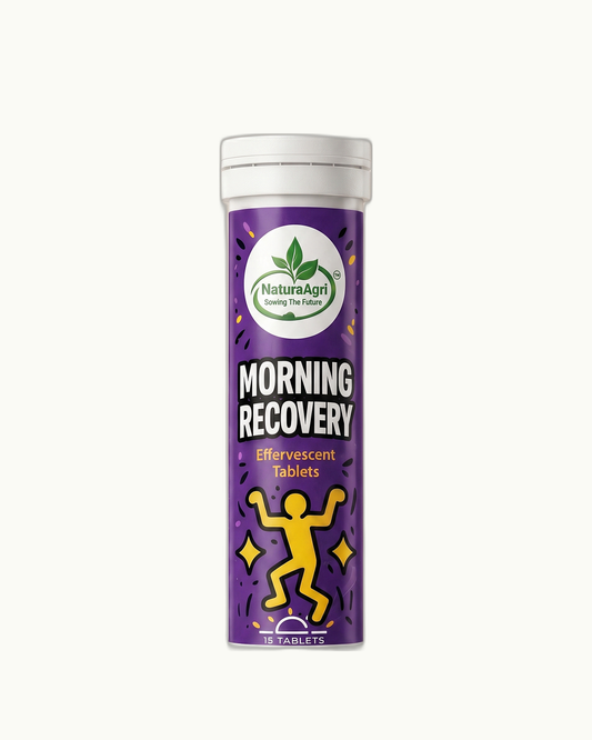 Morning Recovery Effervescent Tablets | Amla + Electrolyte with B complex