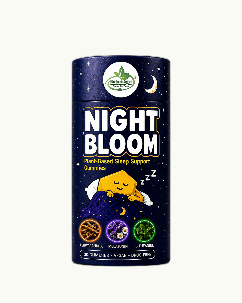 Night Bloom Gummies | Chamomile + Ashwagandha