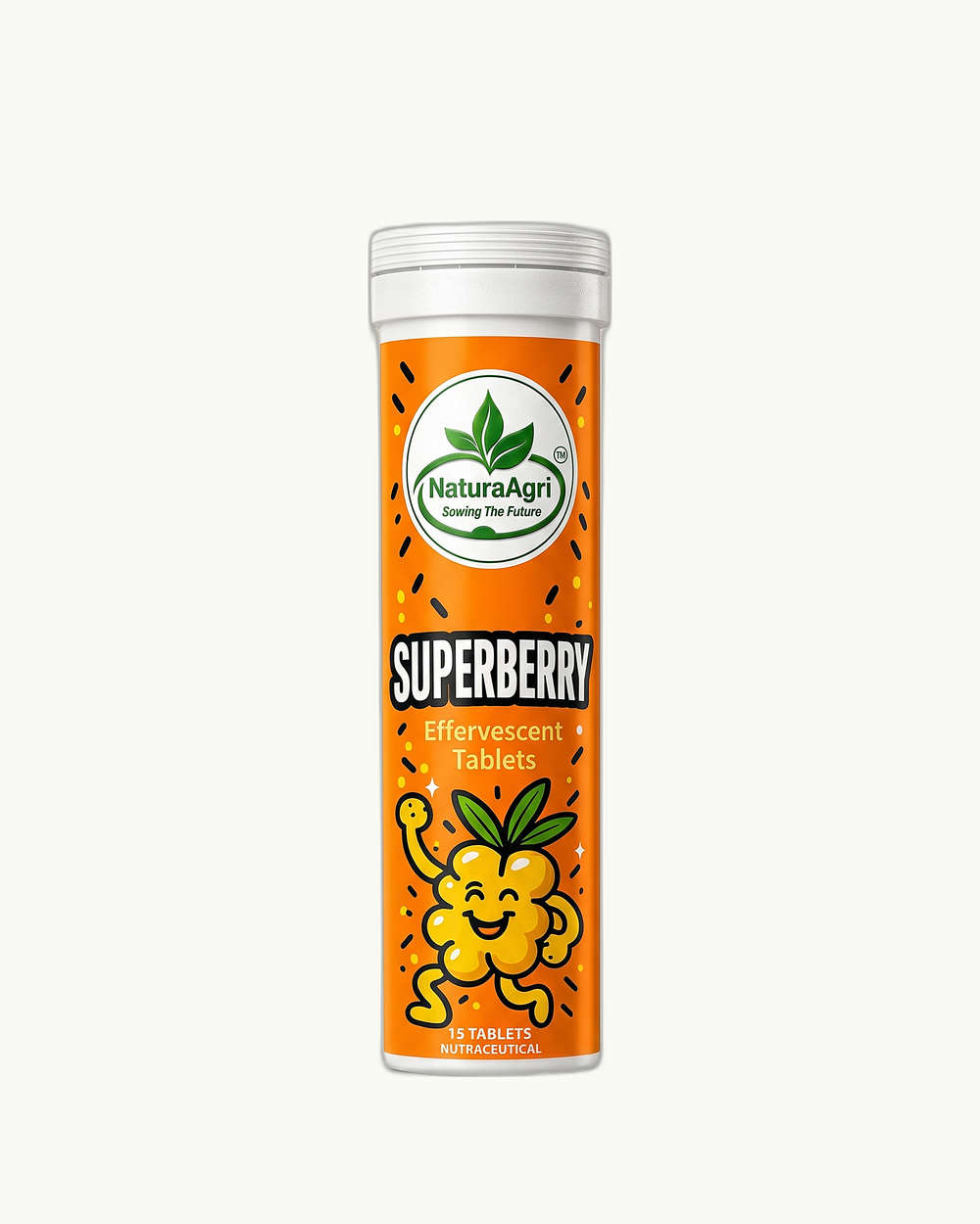 Super Berry Effervescent Tablets | Sea Buckthorn + Zinc