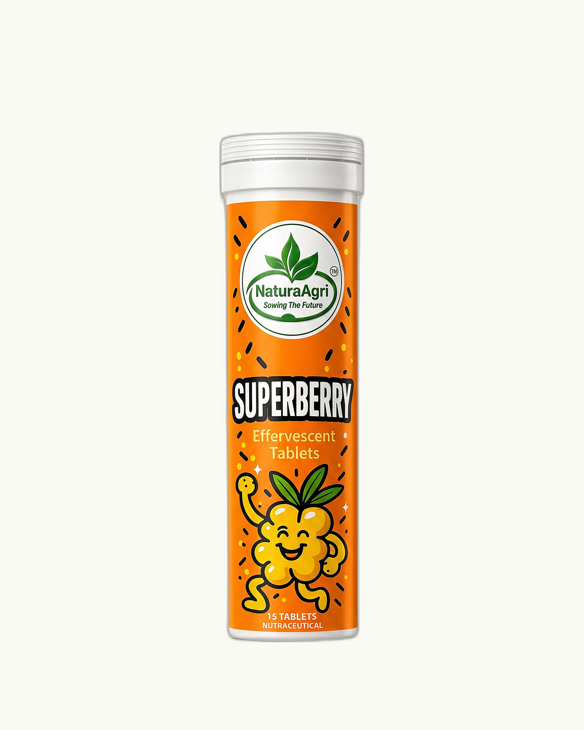 Super Berry Effervescent Tablets | Sea Buckthorn + Zinc